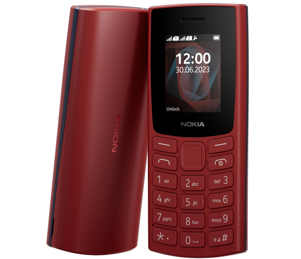 NOKIA 105 Czerwony Dual Sim - 1148940 - zdjęcie